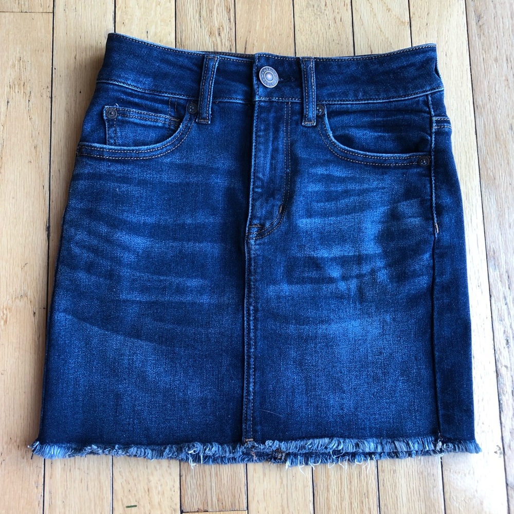 ae jean skirt